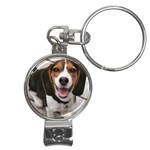 Beagle Nail Clippers Key Chain