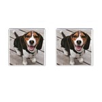 Beagle Cufflinks (Square)