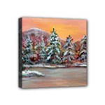  Jane s Winter Sunset   by Ave Hurley of ArtRevu ~ Mini Canvas 4  x 4  (Stretched)