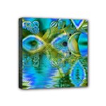 Mystical Spring, Abstract Crystal Renewal Mini Canvas 4  x 4  (Framed)