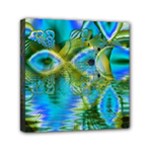 Mystical Spring, Abstract Crystal Renewal Mini Canvas 6  x 6  (Framed)
