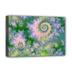 Rose Apple Green Dreams, Abstract Water Garden Deluxe Canvas 18  x 12  (Framed)