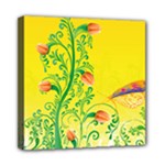 Whimsical Tulips Mini Canvas 8  x 8  (Framed)