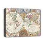 1794 World Map Deluxe Canvas 16  x 12  (Framed) 
