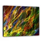 Abstract Smoke Canvas 20  x 16  (Framed)