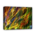 Abstract Smoke Deluxe Canvas 14  x 11  (Framed)