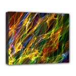 Abstract Smoke Deluxe Canvas 20  x 16  (Framed)