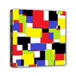 Mod Geometric Mini Canvas 6  x 6  (Framed)