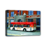 Double Decker Bus   Ave Hurley   Mini Canvas 7  x 5  (Framed)