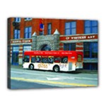 Double Decker Bus   Ave Hurley   Canvas 16  x 12  (Framed)