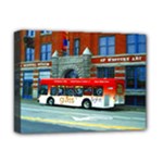 Double Decker Bus   Ave Hurley   Deluxe Canvas 16  x 12  (Framed) 