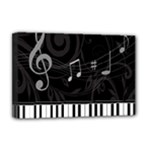Whimsical Piano keys and music notes Deluxe Canvas 18  x 12  (Stretched)
