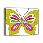 Color Butterfly  Deluxe Canvas 14  x 11  (Framed)
