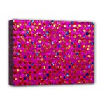 Polka Dot Sparkley Jewels 1 Deluxe Canvas 16  x 12  (Framed) 