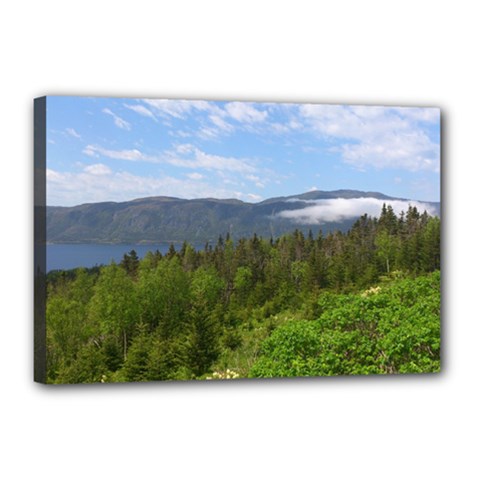 Newfoundland Canvas 18  x 12  (Framed) from ZippyPress