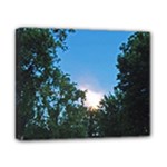 Coming Sunset Accented Edges Canvas 10  x 8  (Framed)