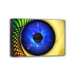 Eerie Psychedelic Eye Mini Canvas 6  x 4  (Framed)