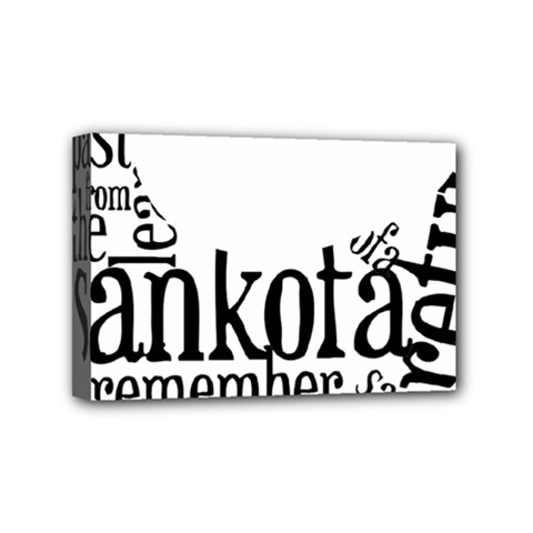 Sankofashirt Mini Canvas 6  x 4  (Framed) from ZippyPress