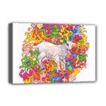 Psychedelic Goatling Deluxe Canvas 18  x 12  (Stretched)