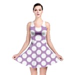 Lilac Polkadot Reversible Skater Dress