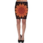 Flaming Sun Bodycon Skirts
