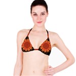 Flaming Sun Bikini Top