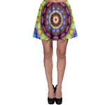 Rainbow Glass Skater Skirt