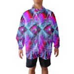 Crystal Northern Lights Palace, Abstract Ice  Wind Breaker (Kids)