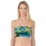 Mystical Spring, Abstract Crystal Renewal Bandeau Top