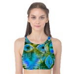 Mystical Spring, Abstract Crystal Renewal Tank Bikini Top