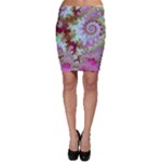 Raspberry Lime Delighraspberry Lime Delight, Abstract Ferris Wheel Bodycon Skirts