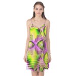 Raspberry Lime Mystical Magical Lake, Abstract  Camis Nightgown