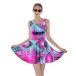 Ruby Red Crystal Palace, Abstract Jewels Skater Dress