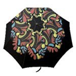 Colorful abstract spot Folding Umbrellas