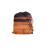 Tree branches and sunset Drawstring Pouches (Small) 