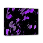 Painter was here - purple Deluxe Canvas 14  x 11 