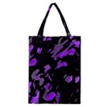 Painter was here - purple Classic Tote Bag