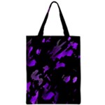 Painter was here - purple Zipper Classic Tote Bag
