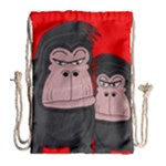 Gorillas Drawstring Bag (Large)