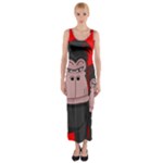 Gorillas Fitted Maxi Dress
