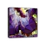 Purple Abstract Geometric Dream Mini Canvas 4  x 4 