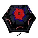 Geometrical abstraction Mini Folding Umbrellas