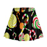 Xmas candies  Mini Flare Skirt