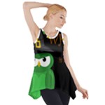 Who is a witch? - green Side Drop Tank Tunic