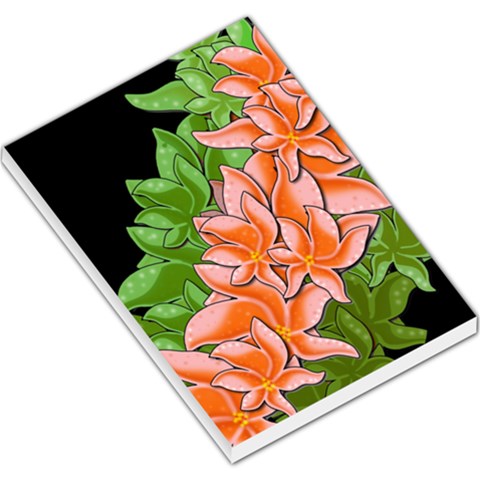 Decorative flowers Large Memo Pads from ZippyPress