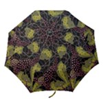Abstract garden Folding Umbrellas