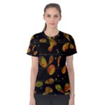 Floral abstraction Women s Cotton Tee