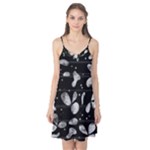 Black and white floral abstraction Camis Nightgown