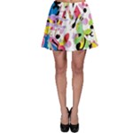Colorful pother Skater Skirt