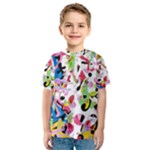 Colorful pother Kids  Sport Mesh Tee